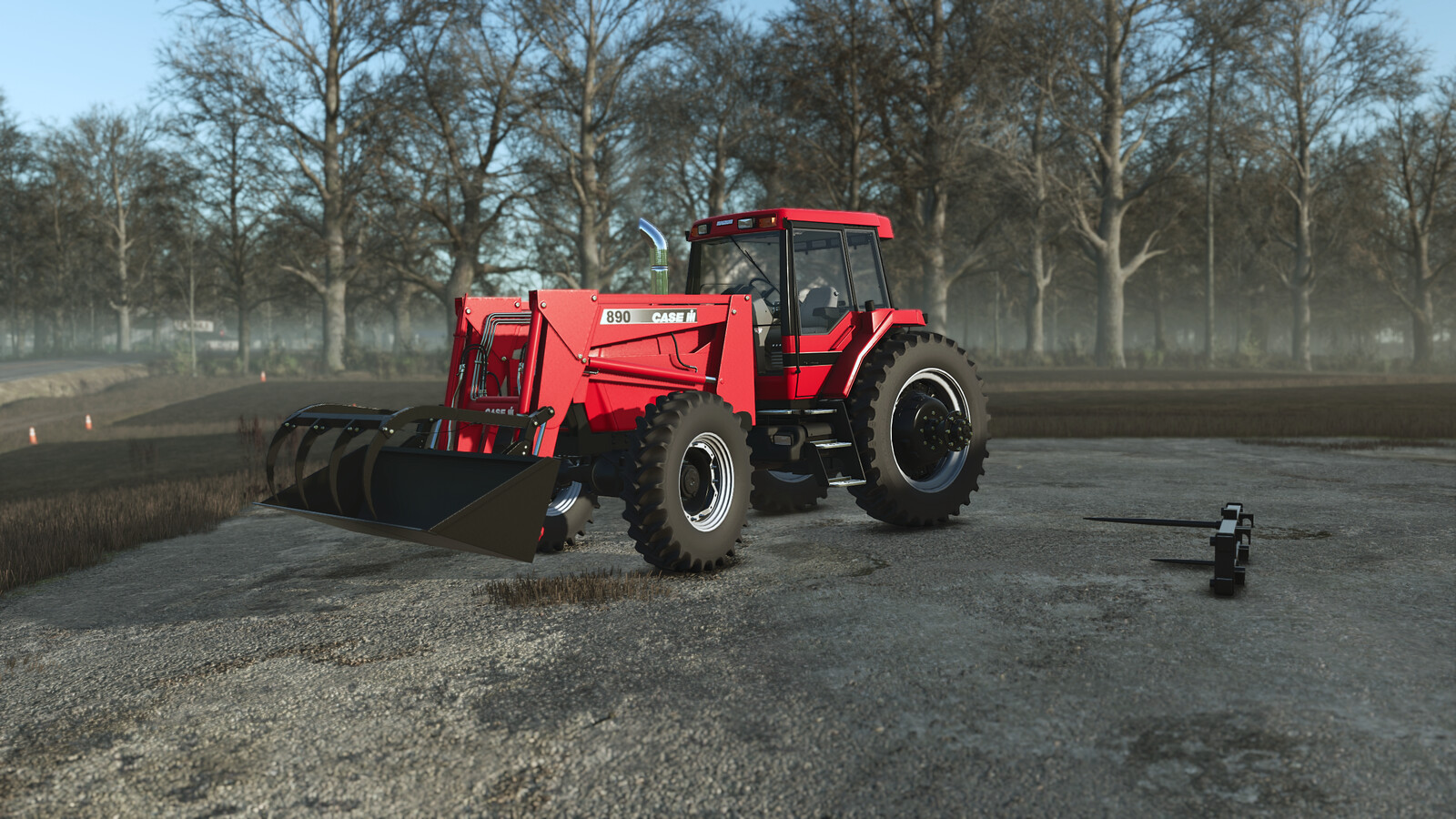 Case IH 890 Loader