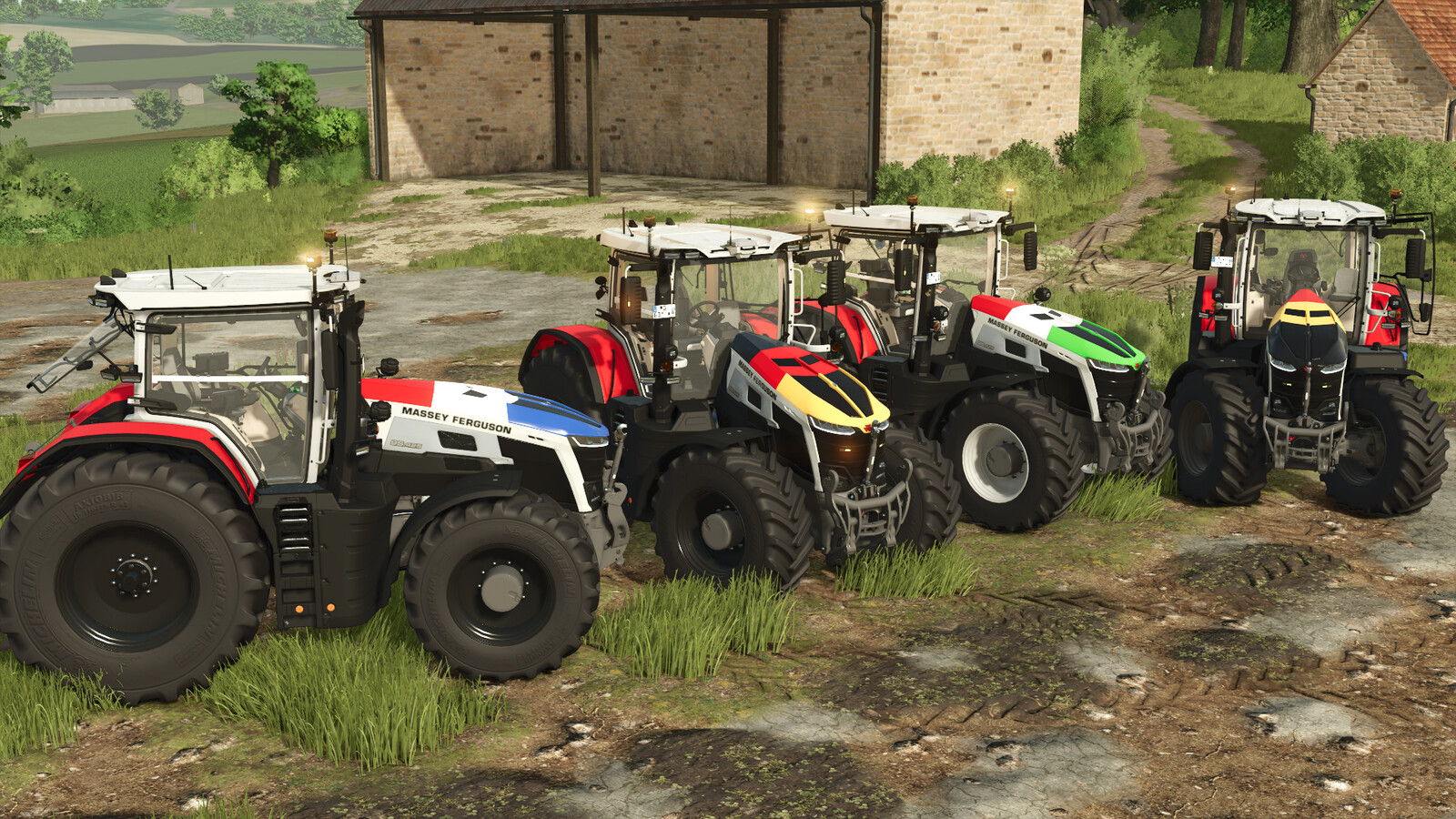 Massey Ferguson 9S Patriotic