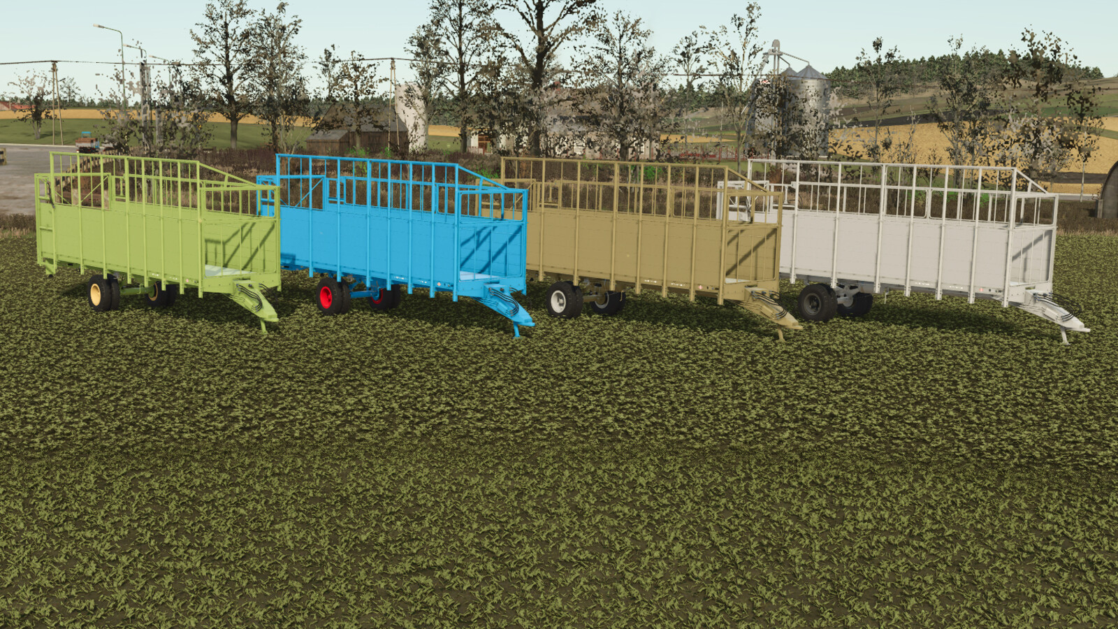 HTS 50.04-2 Large Volume Trailer And HTS 50.04 High-Pressure Baletrailer