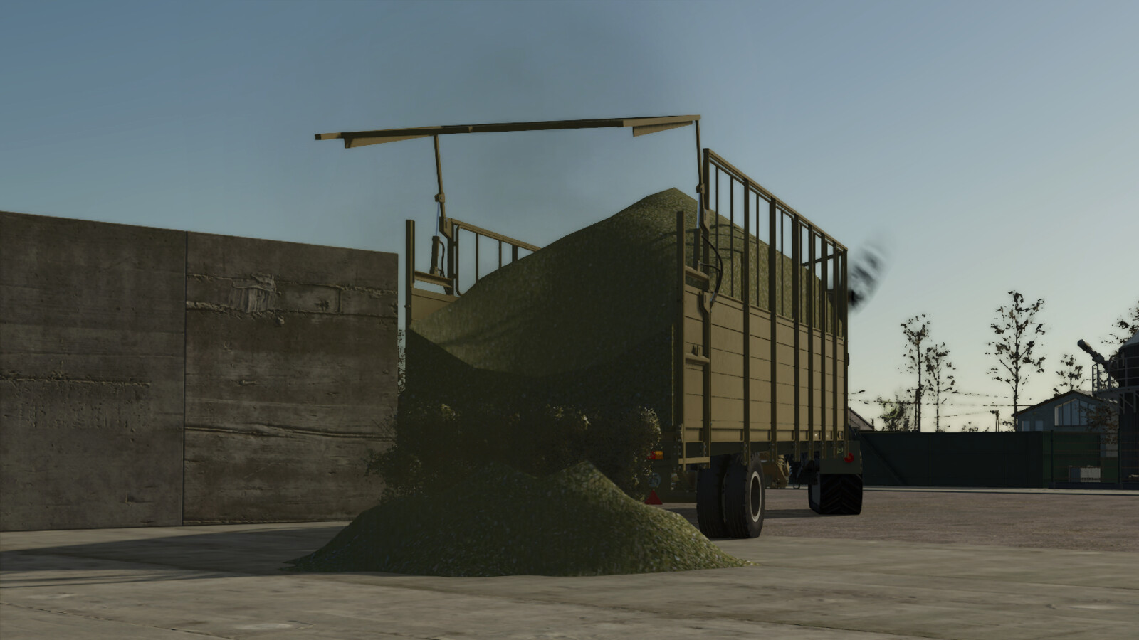 HTS 50.04-2 Large Volume Trailer And HTS 50.04 High-Pressure Baletrailer