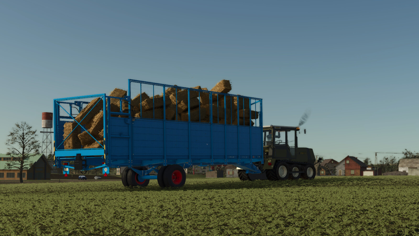 HTS 50.04-2 Large Volume Trailer And HTS 50.04 High-Pressure Baletrailer