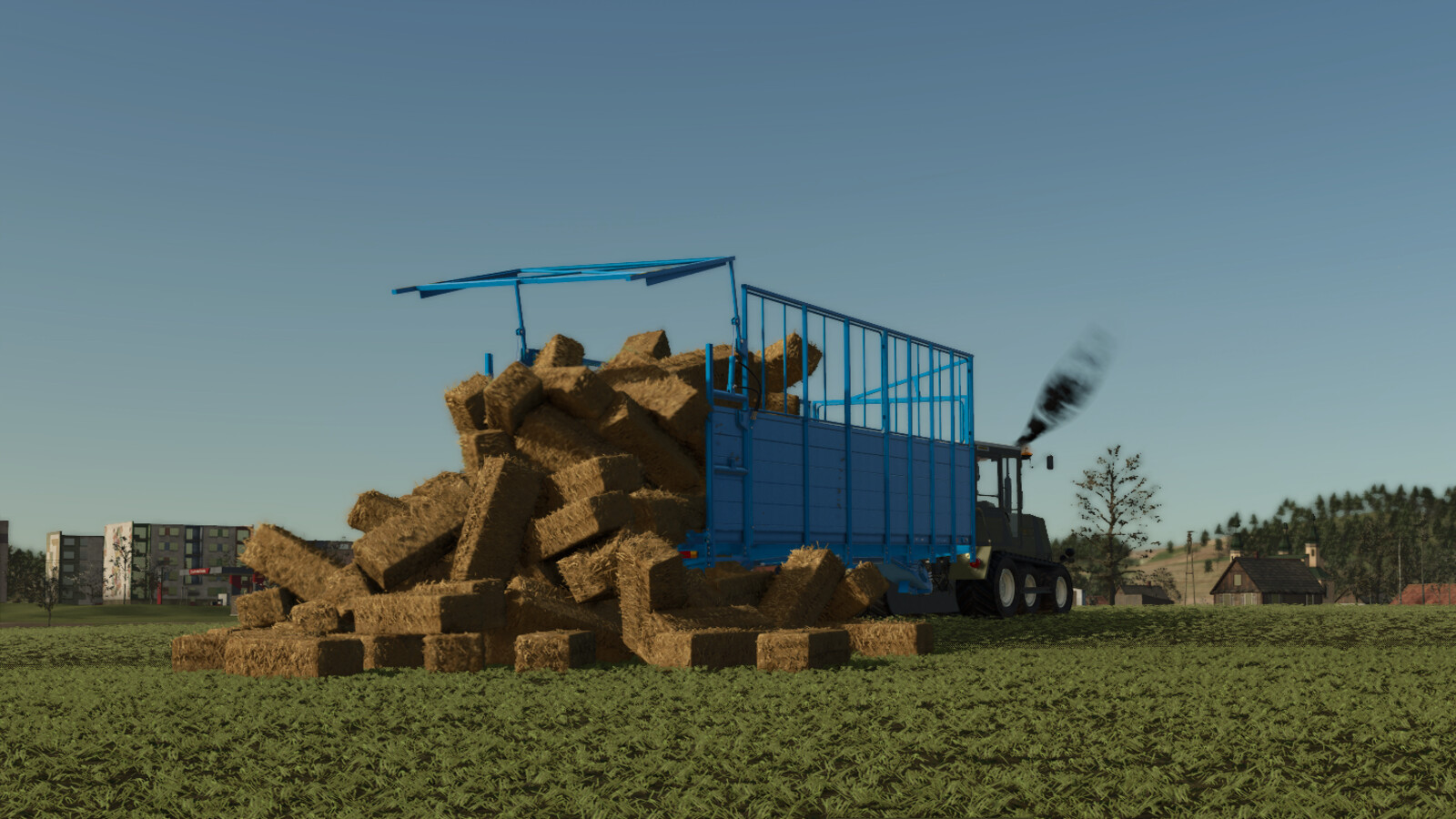 HTS 50.04-2 Large Volume Trailer And HTS 50.04 High-Pressure Baletrailer