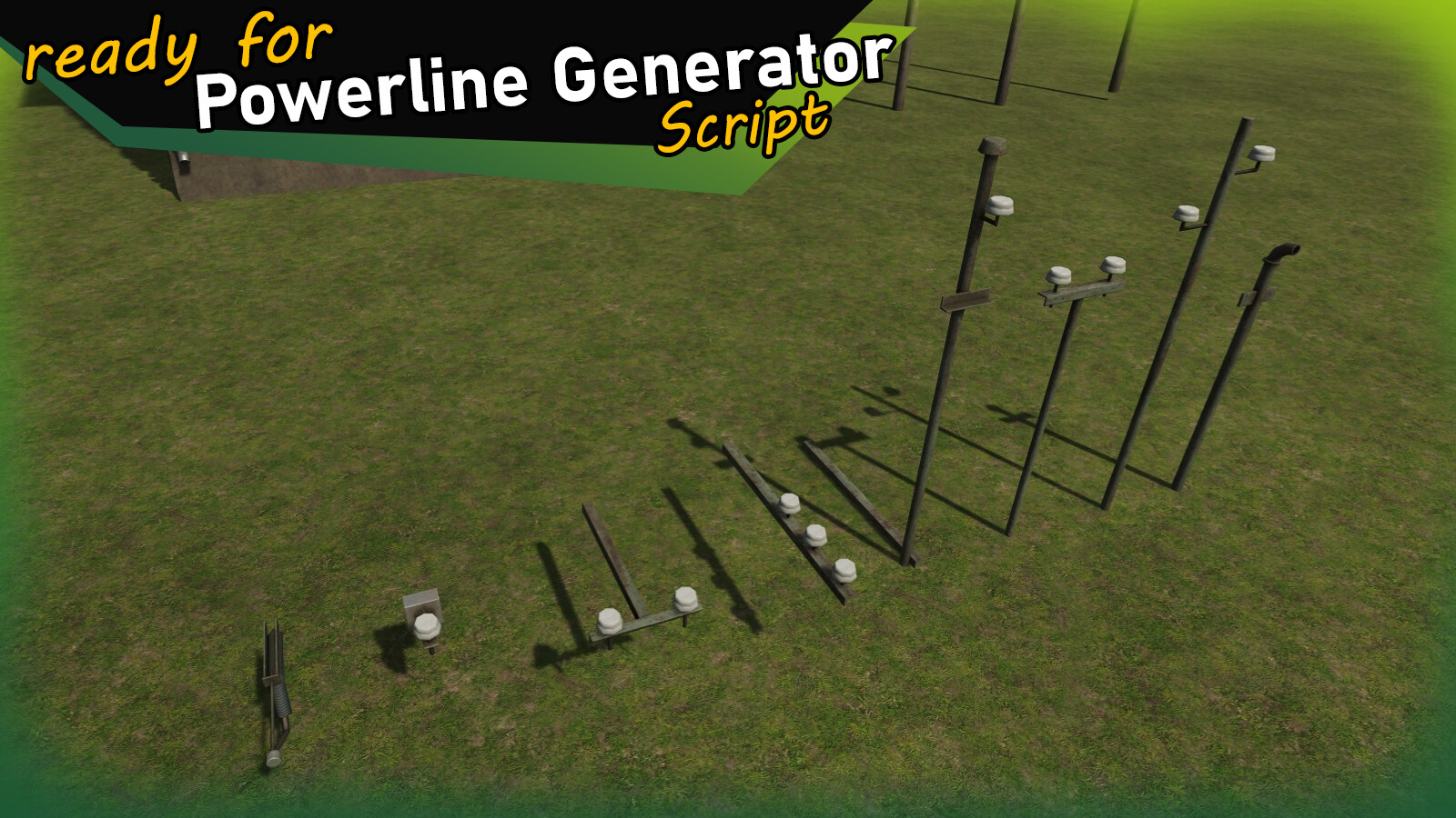 PowerPole Set (Prefab*)