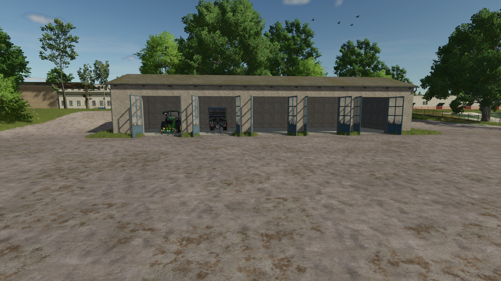 Concrete Garage