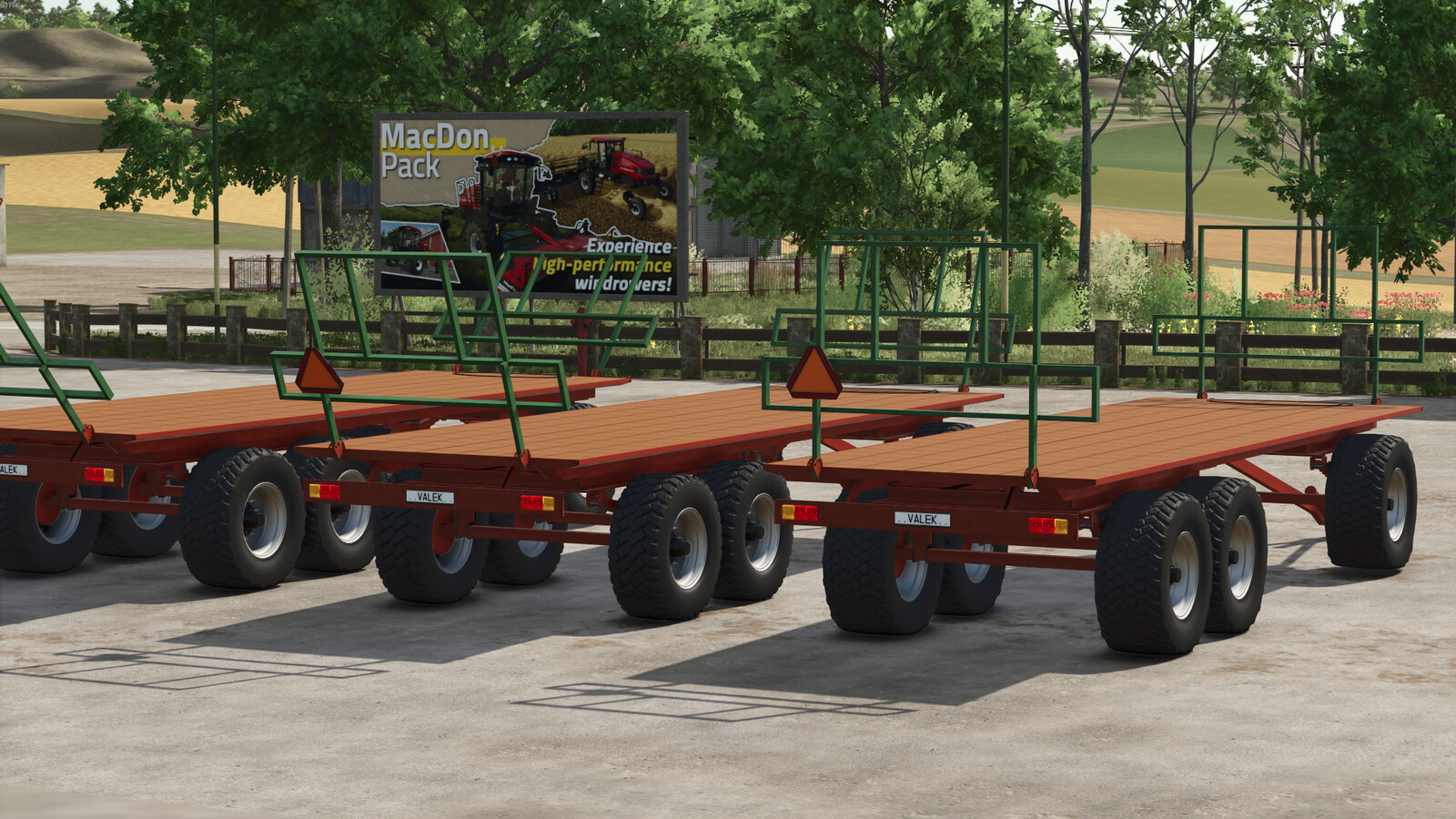 Homemade Bale Trailer