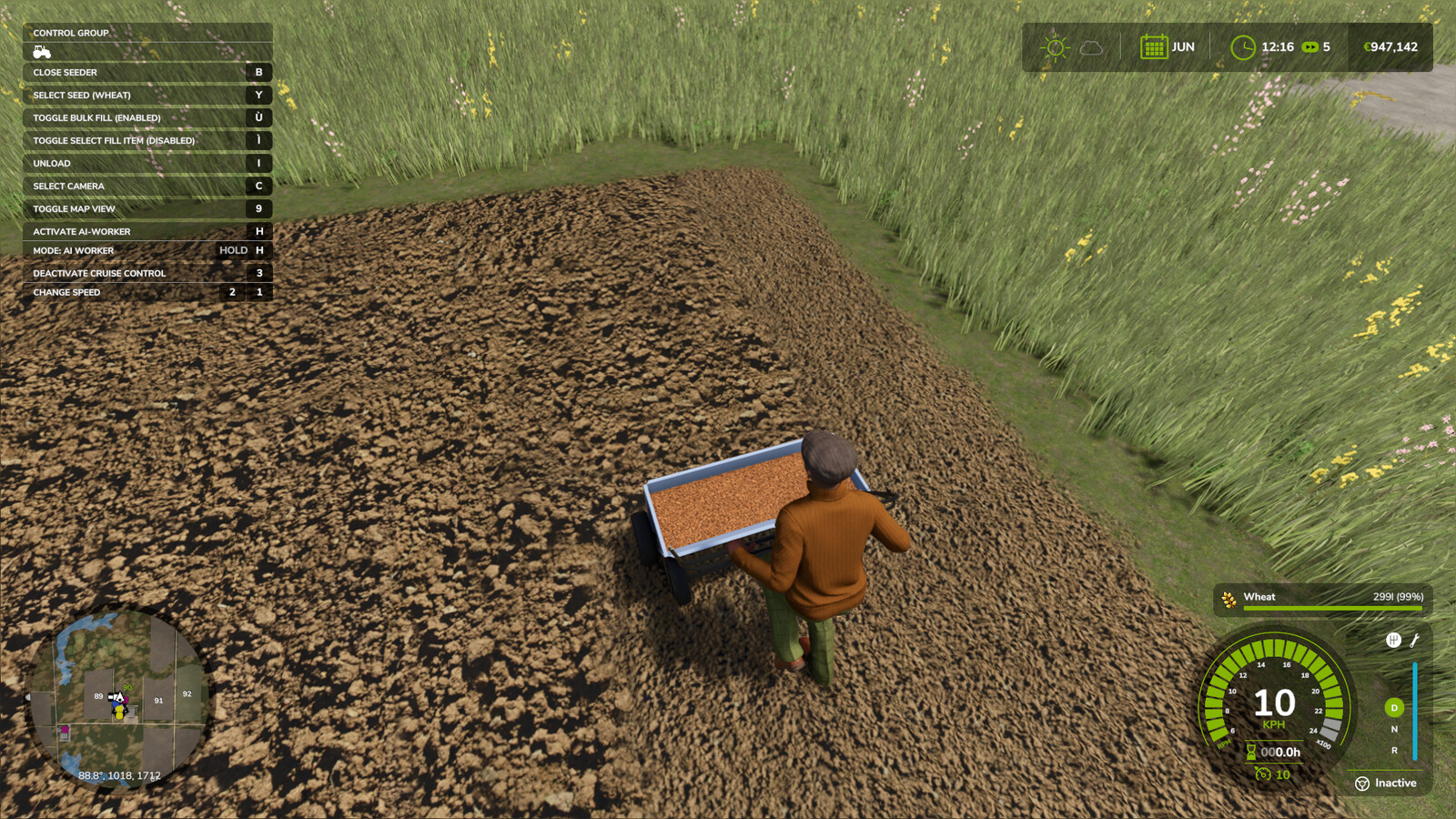 Hand Pushable Tool Pack