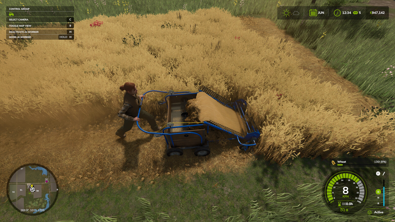 Hand Pushable Tool Pack