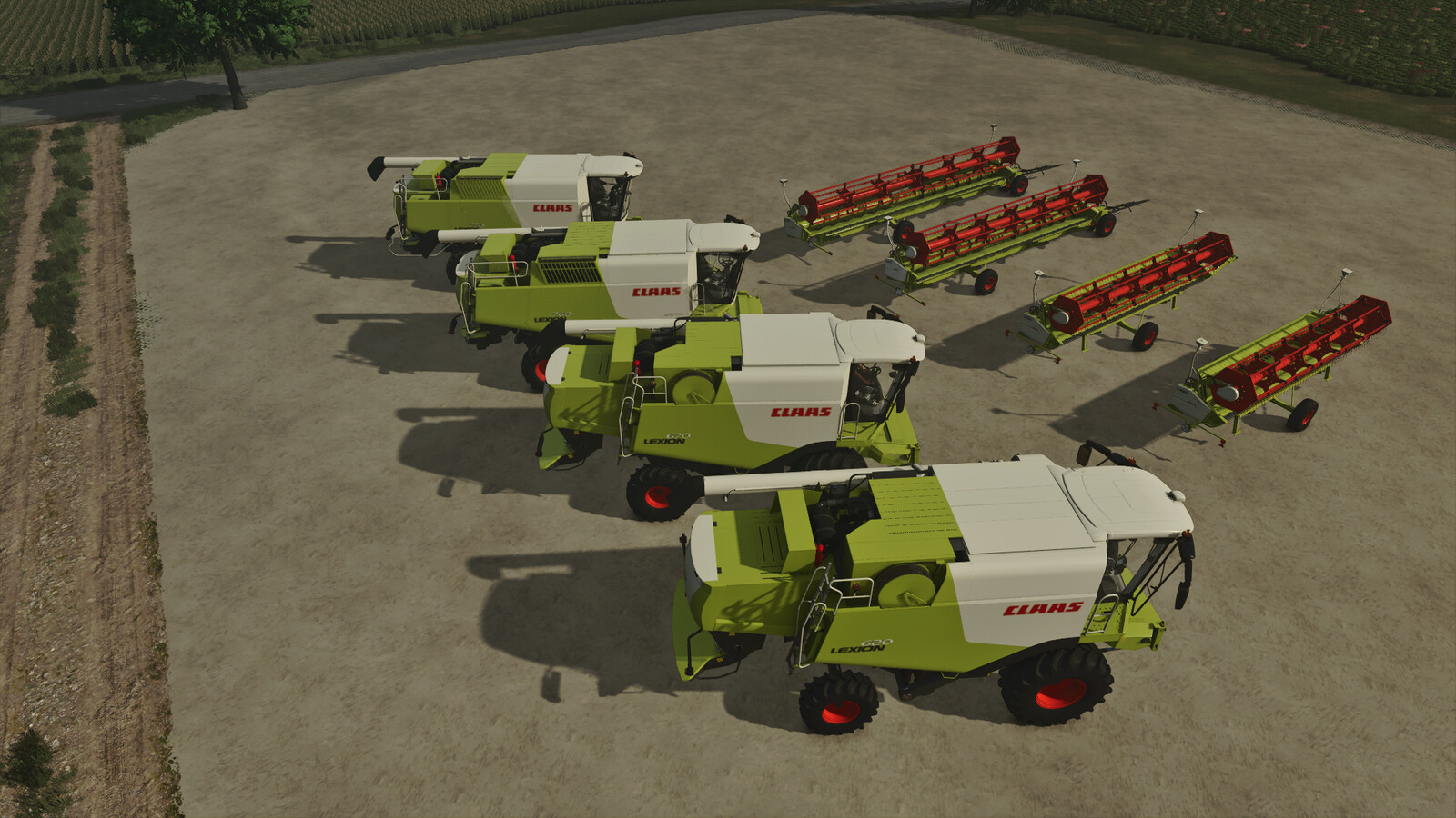 CLAAS Lexion 600-700 Series