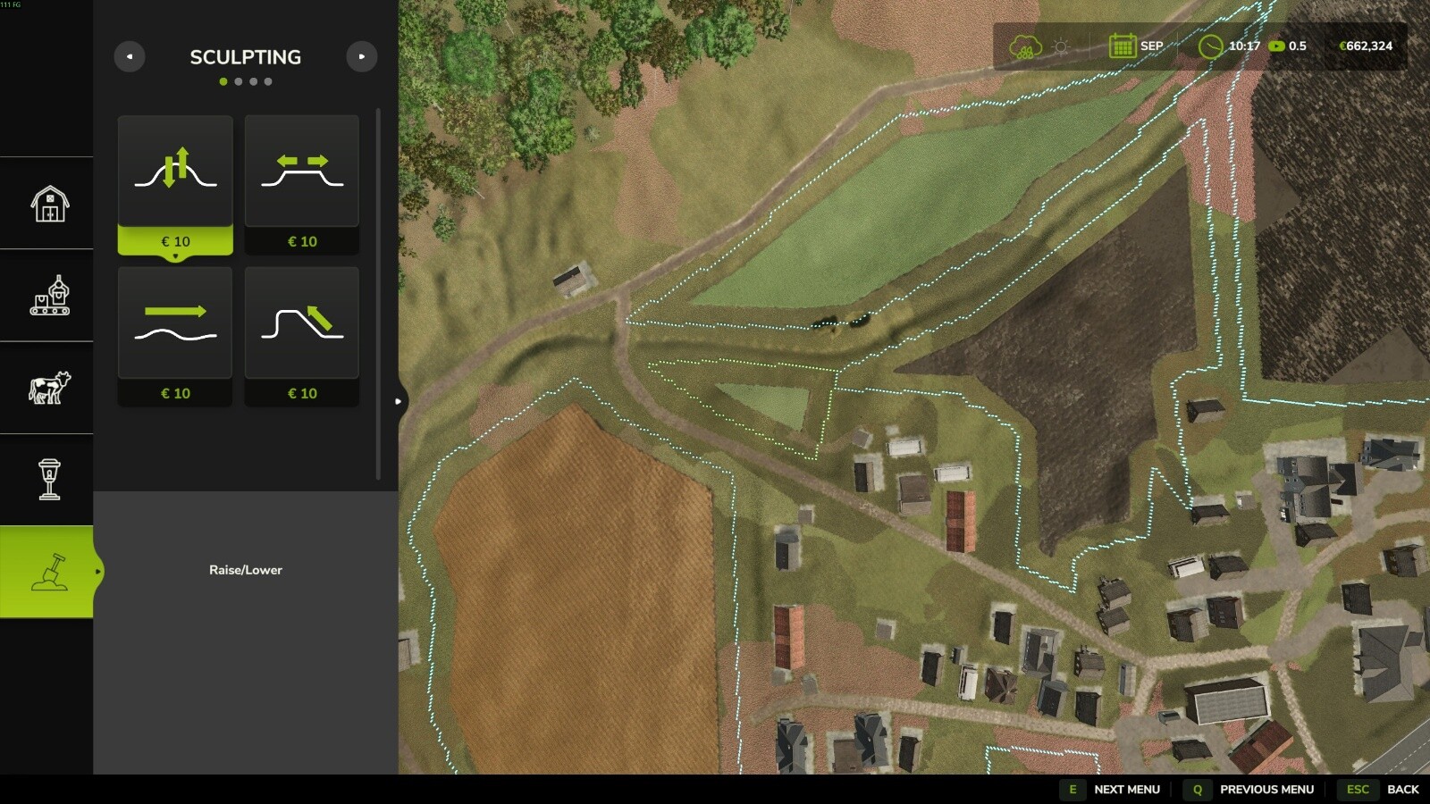 Farmland Border Display