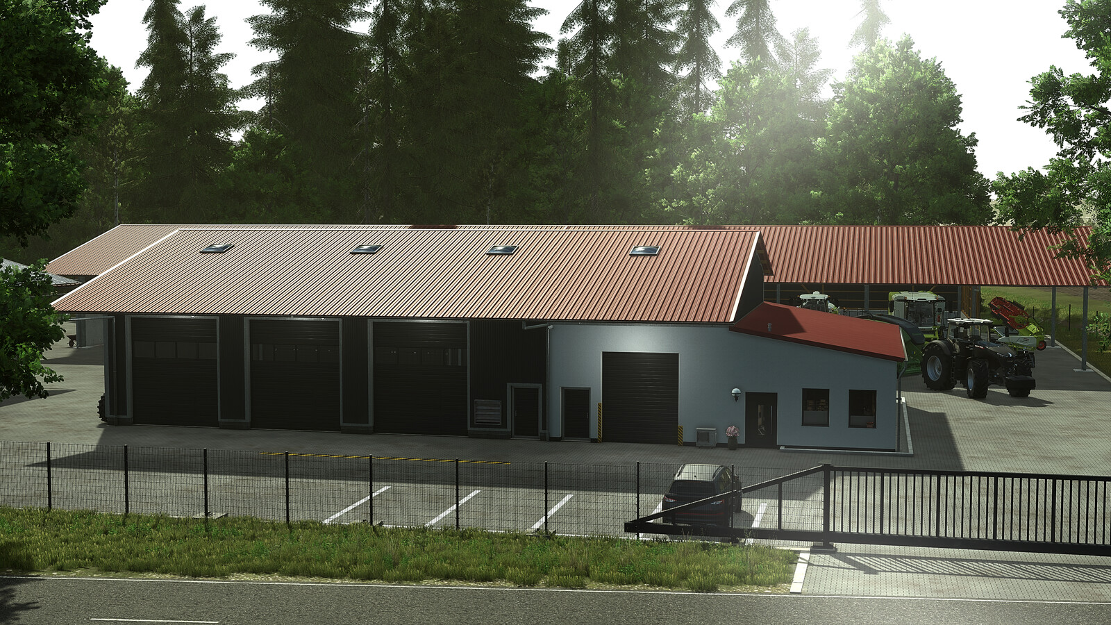Industrialbuilding With Garage
