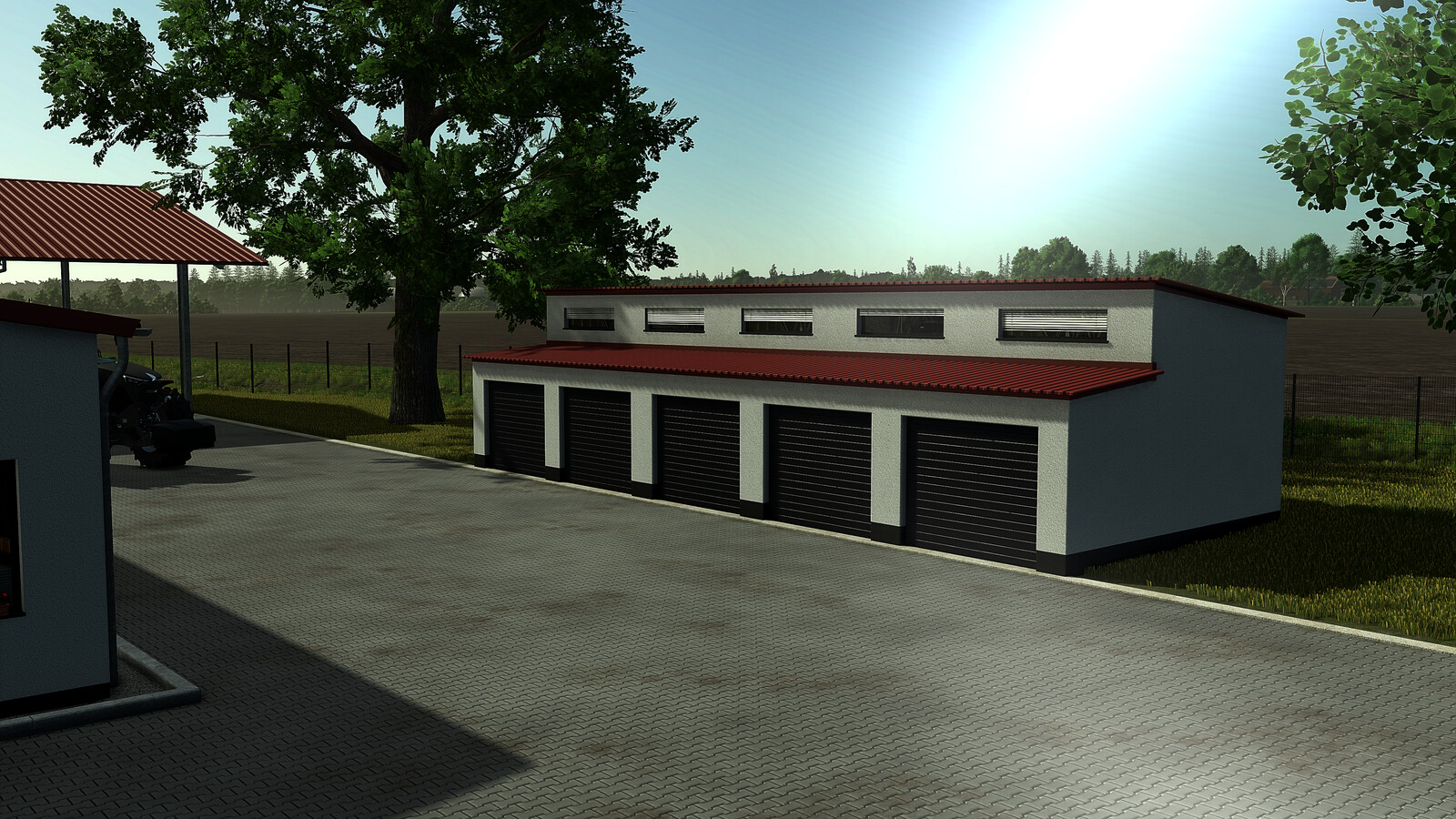 Industrialbuilding With Garage