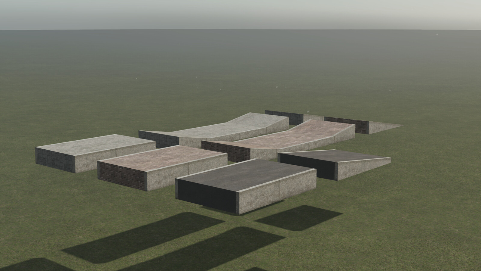 Sidewalk Pack (Prefab*)