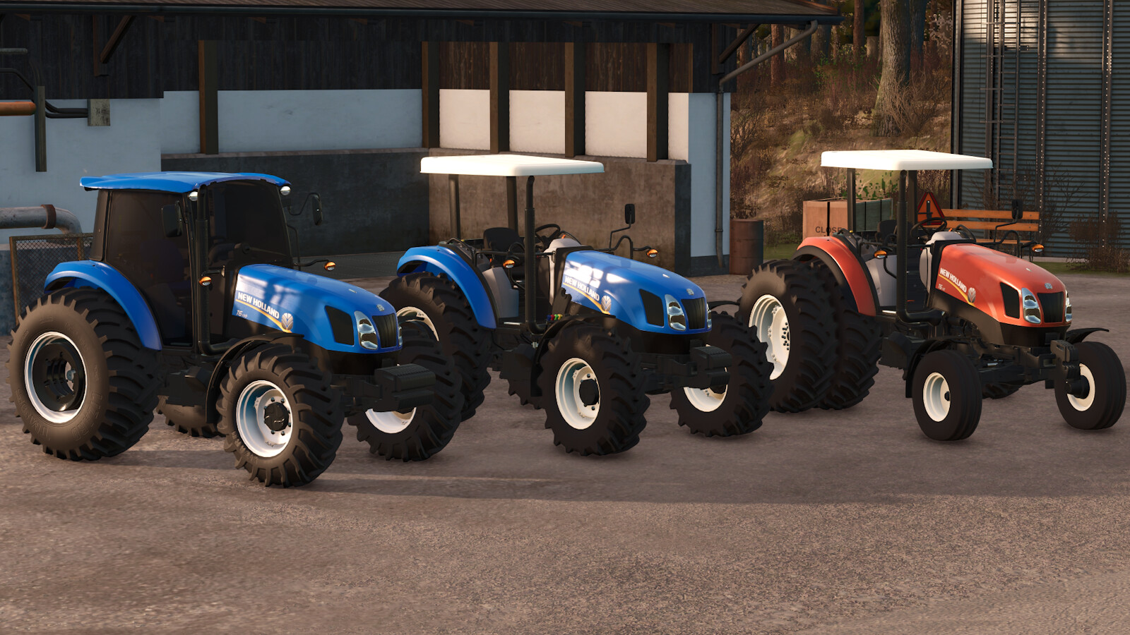New Holland T6110 And 665TL
