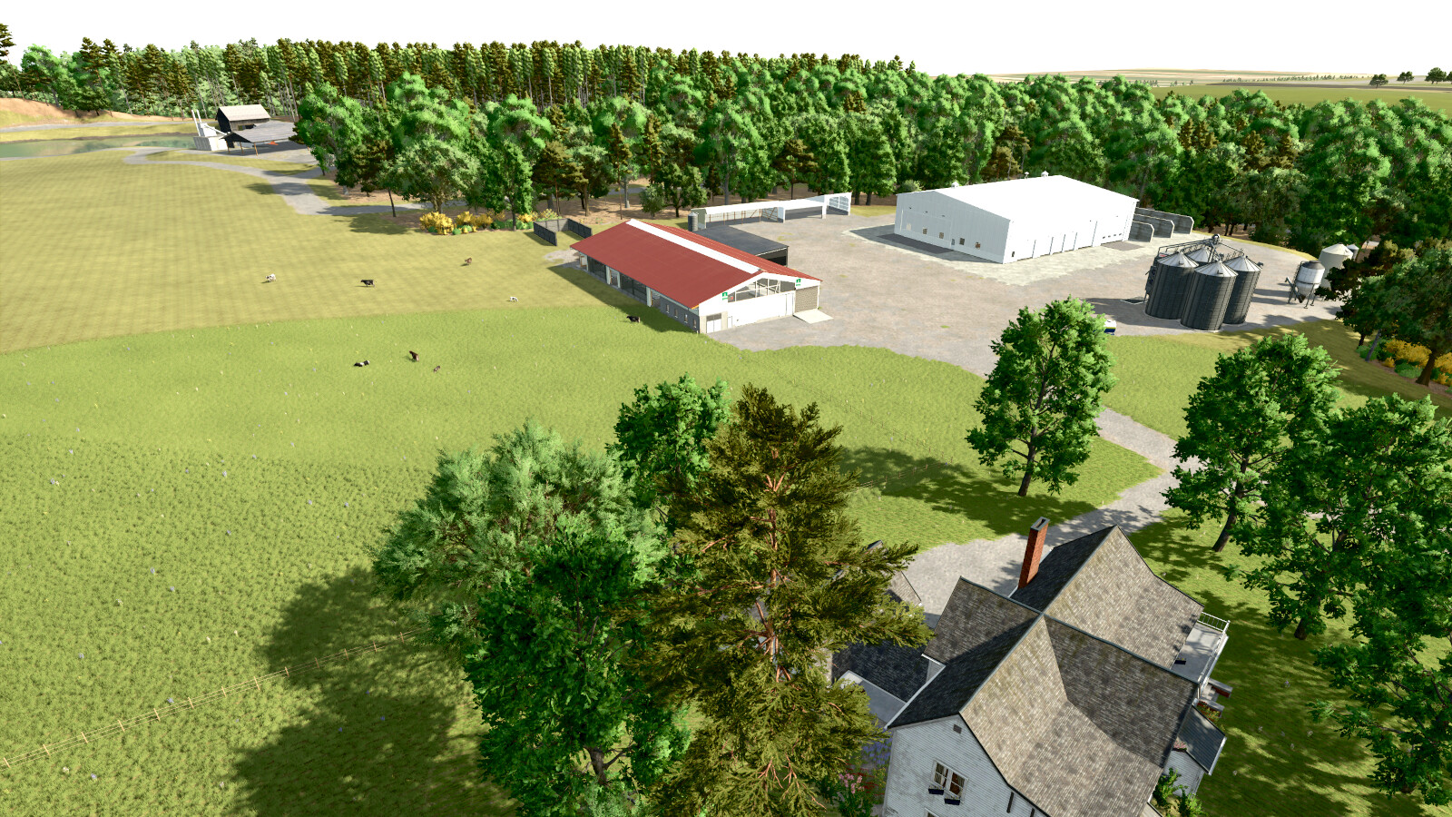 The Rolling Farmlands Of Michigan