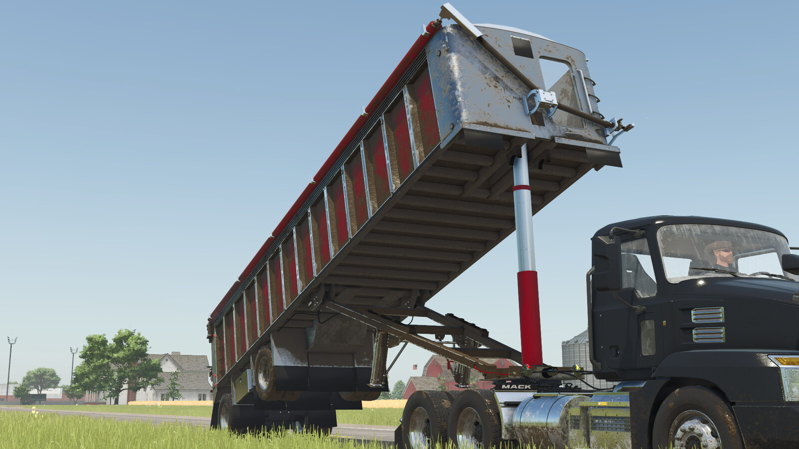 Trail Frameless End Dump