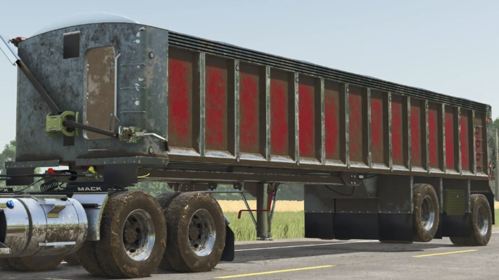 Trail Frameless End Dump