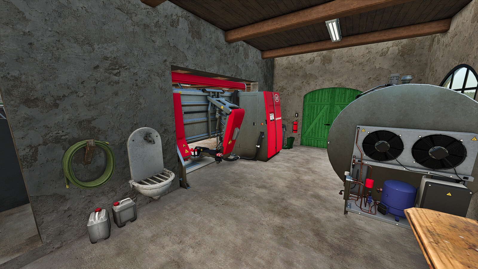 Old Cow Barn With Storage