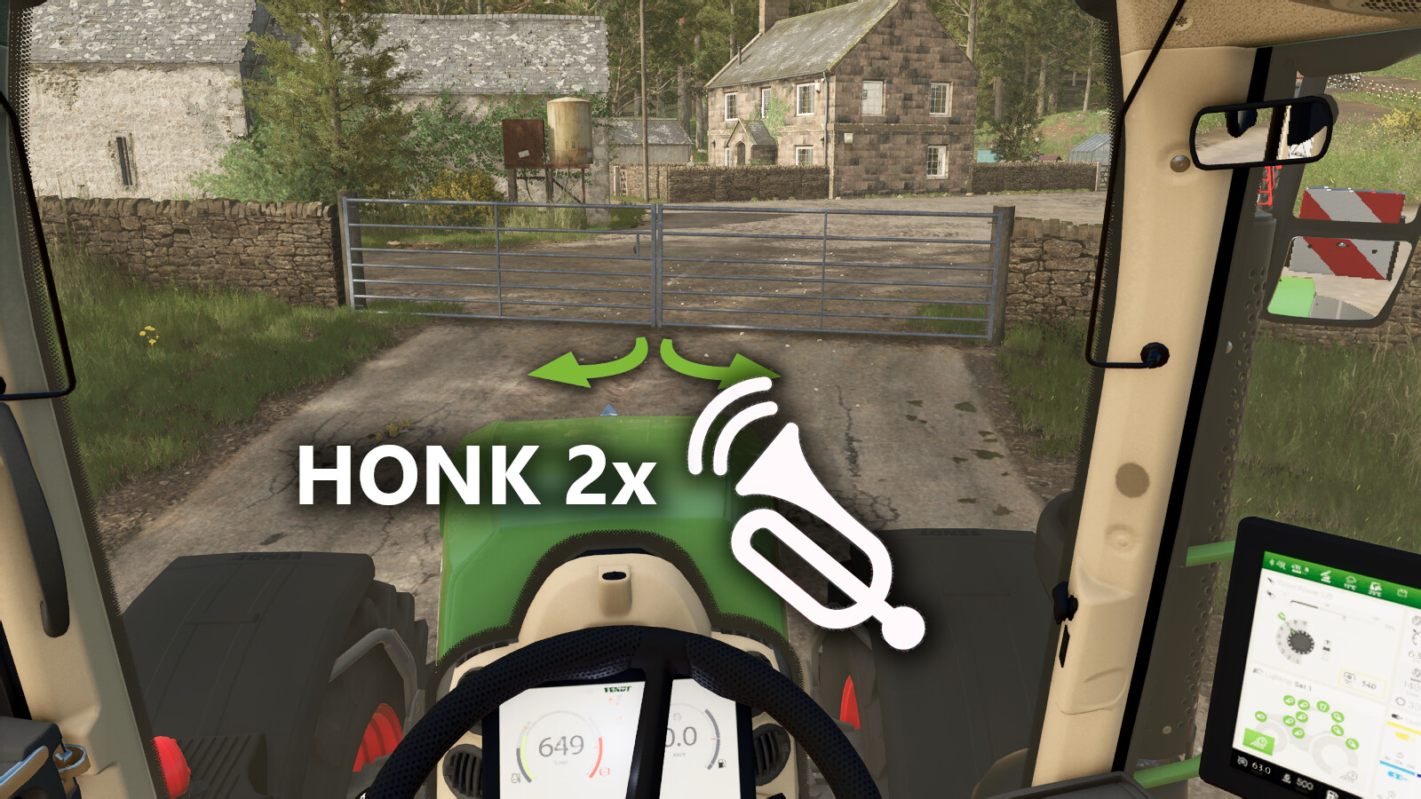 Honk To Open The Gates