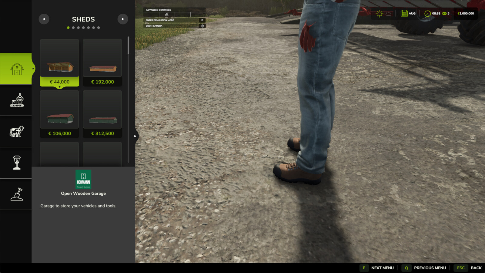 Construction Screen Zoom