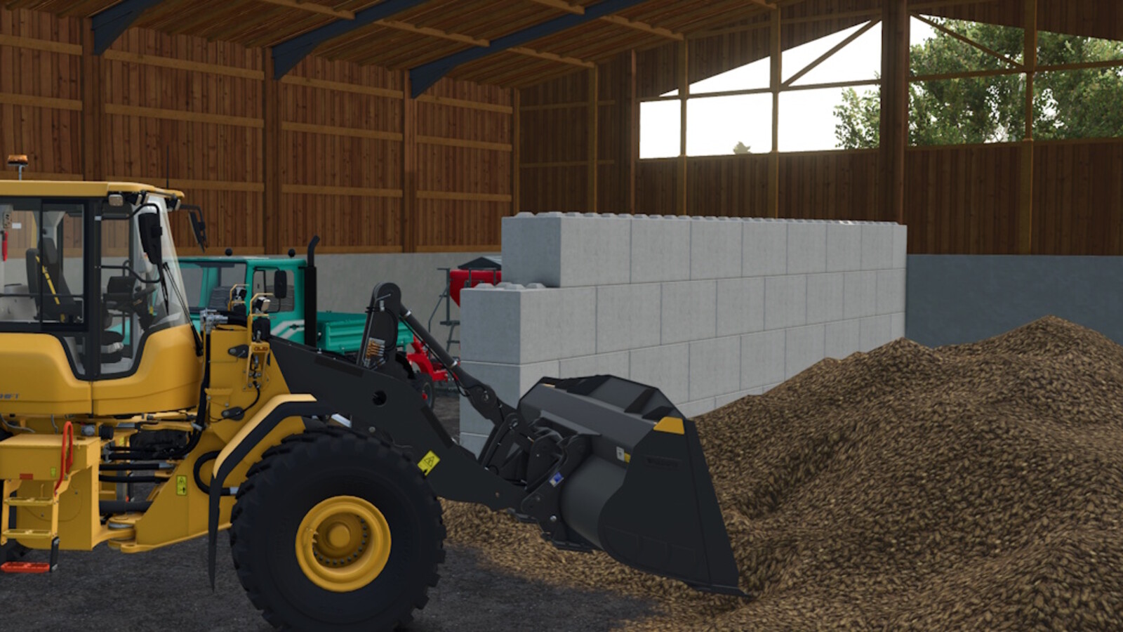 Modern Wooden Garage