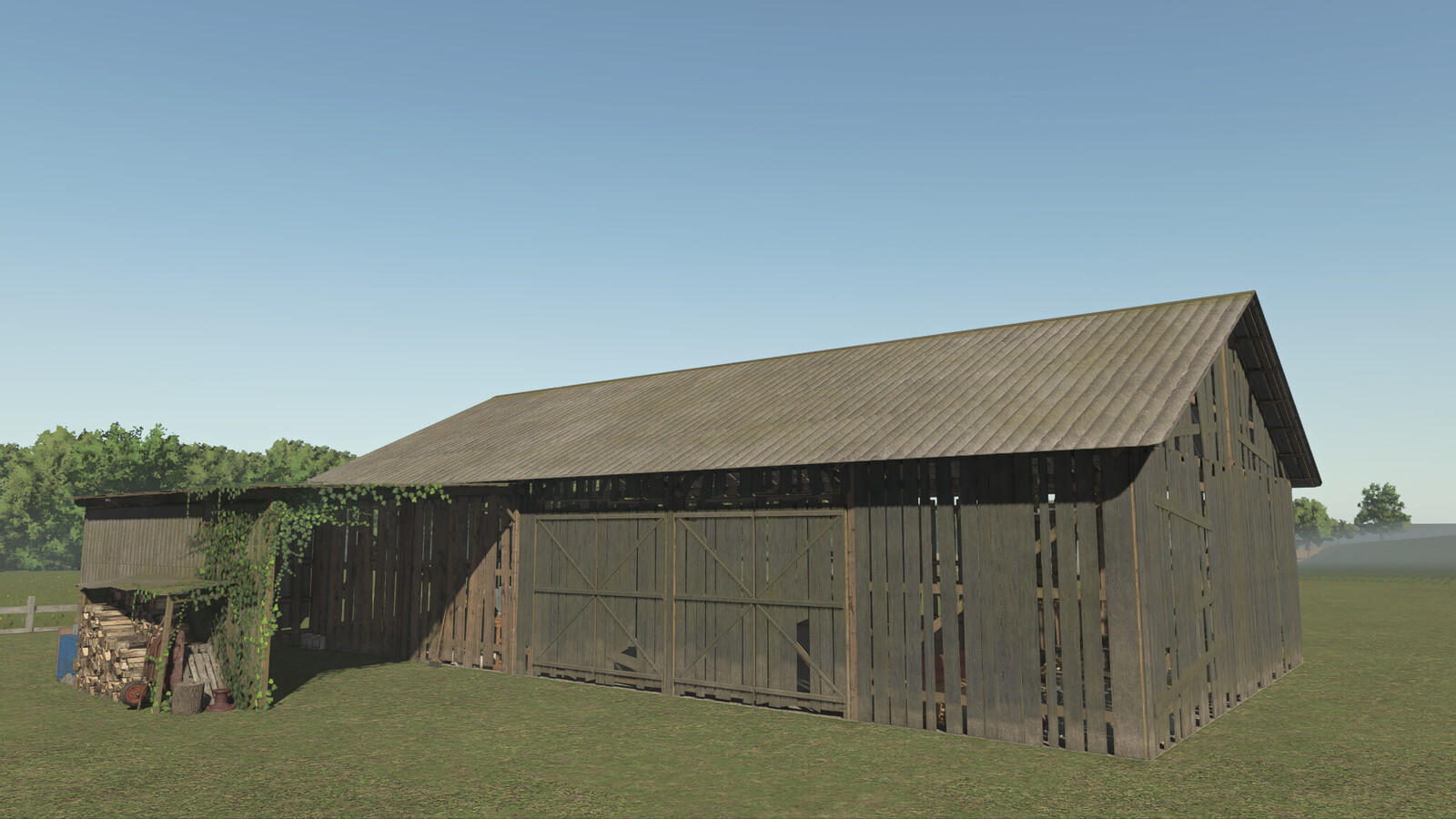 Big Barns With Sheds