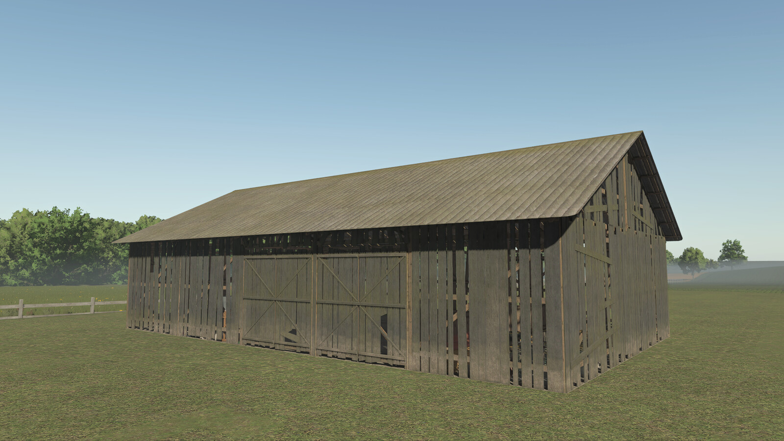 Big Barns With Sheds