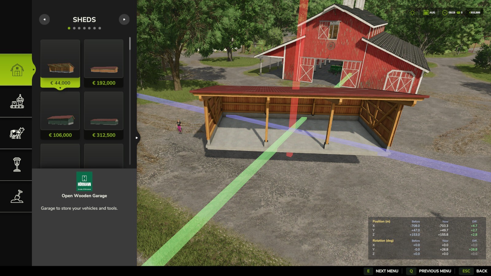 Move Placeables Advanced