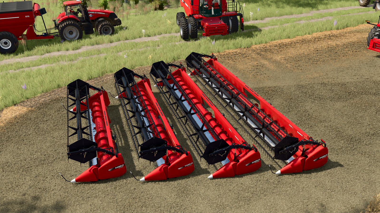 Case IH 3020 Terraflex Headers