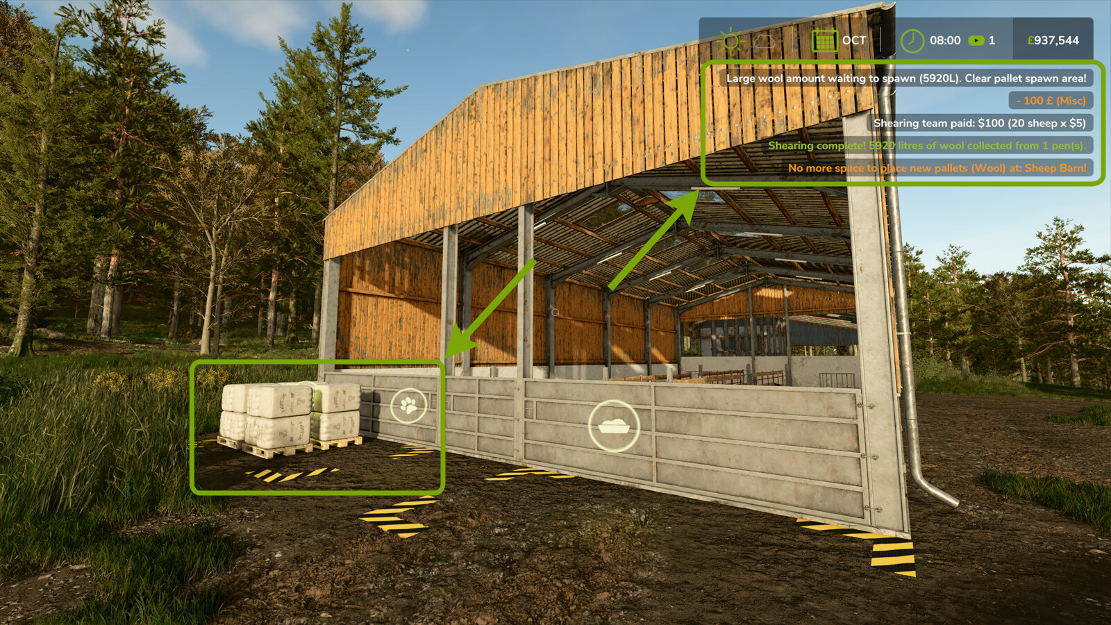 Seasonal Wool Production