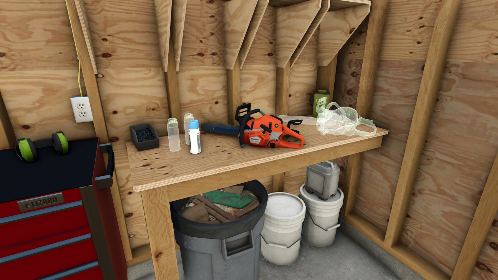 Classic One Car Garage