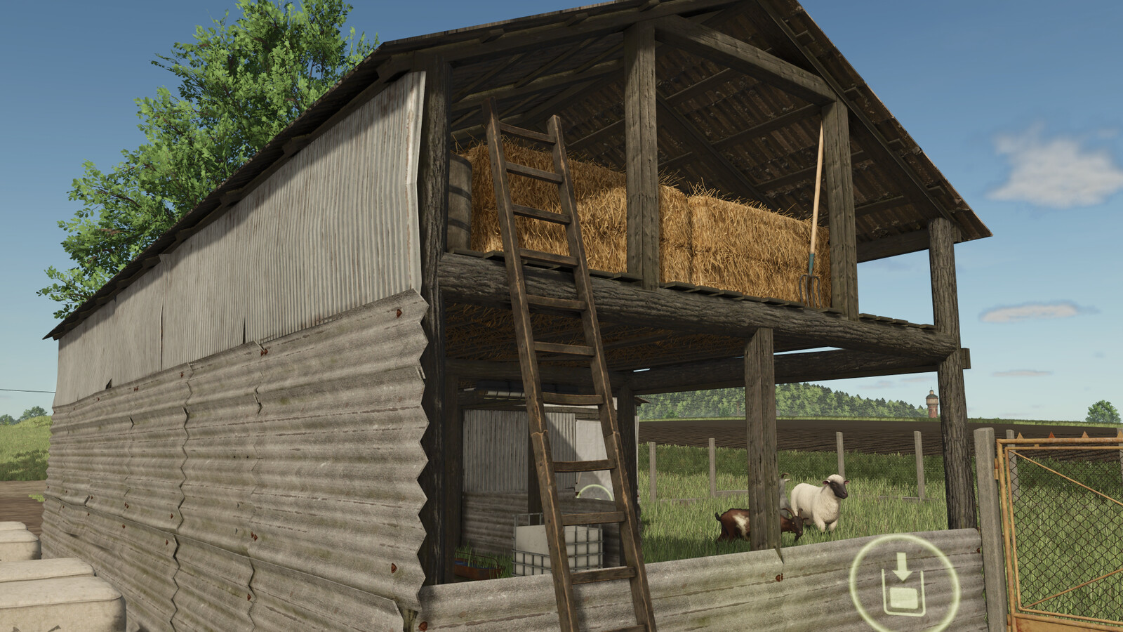 Shabby Sheep Barn