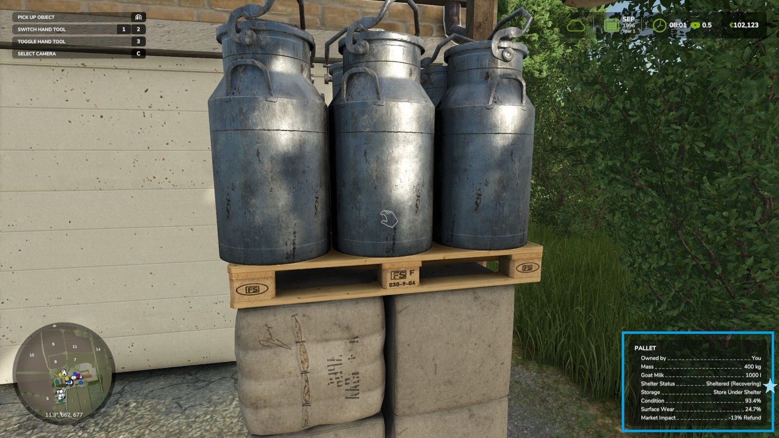 Storage Overhaul: Pallet Degradation System