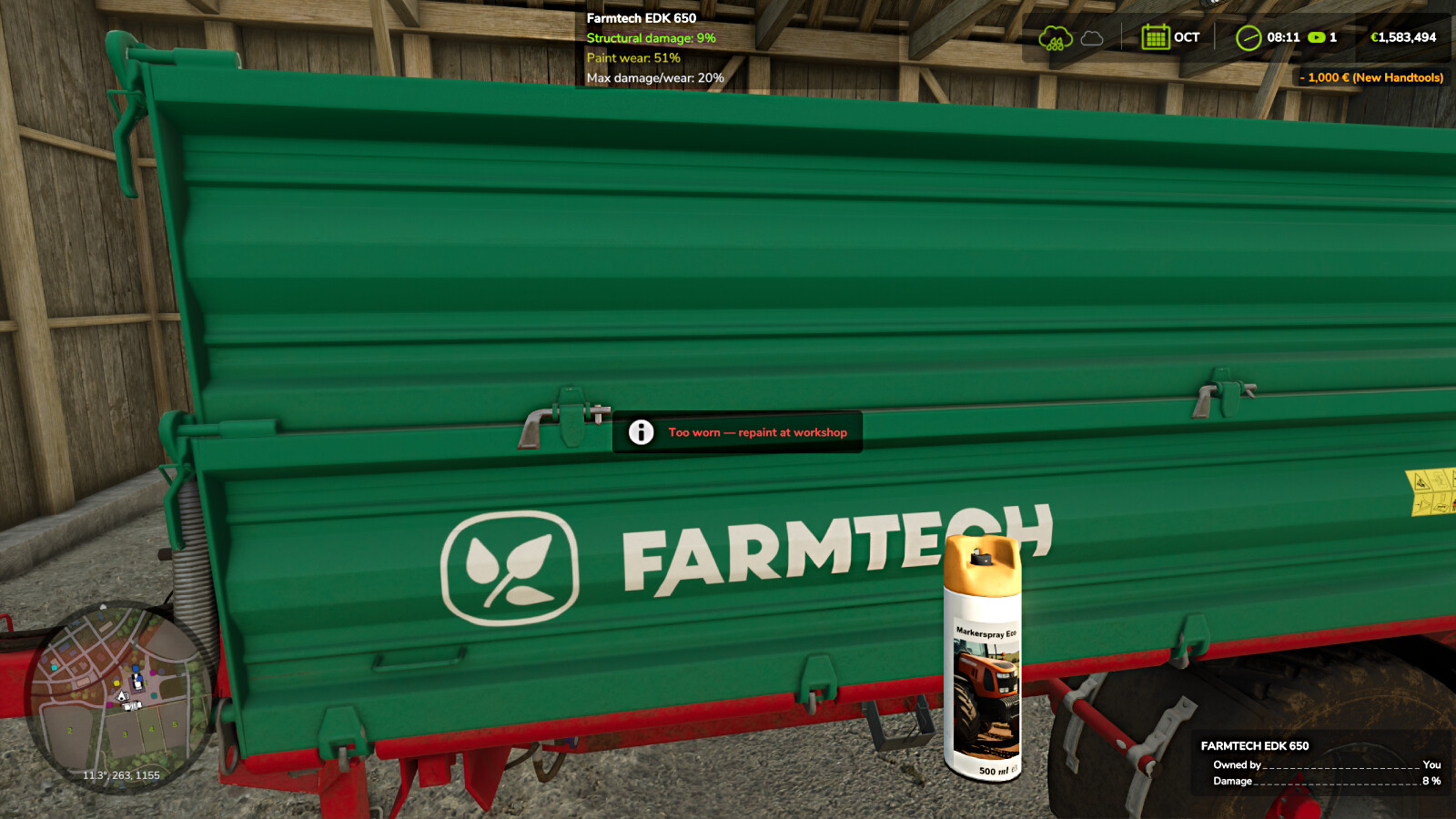 Self Fix And Repaint