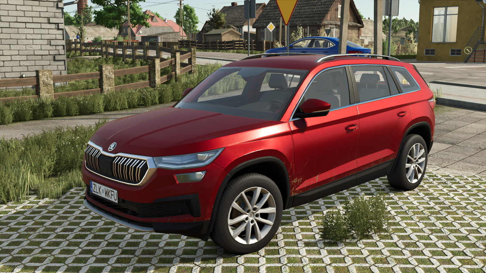 Skoda Traffic Vehicle Pack (Prefab*)