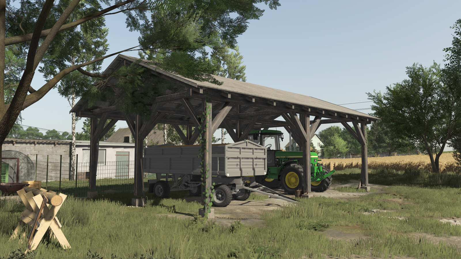 Polish Wooden Shelters
