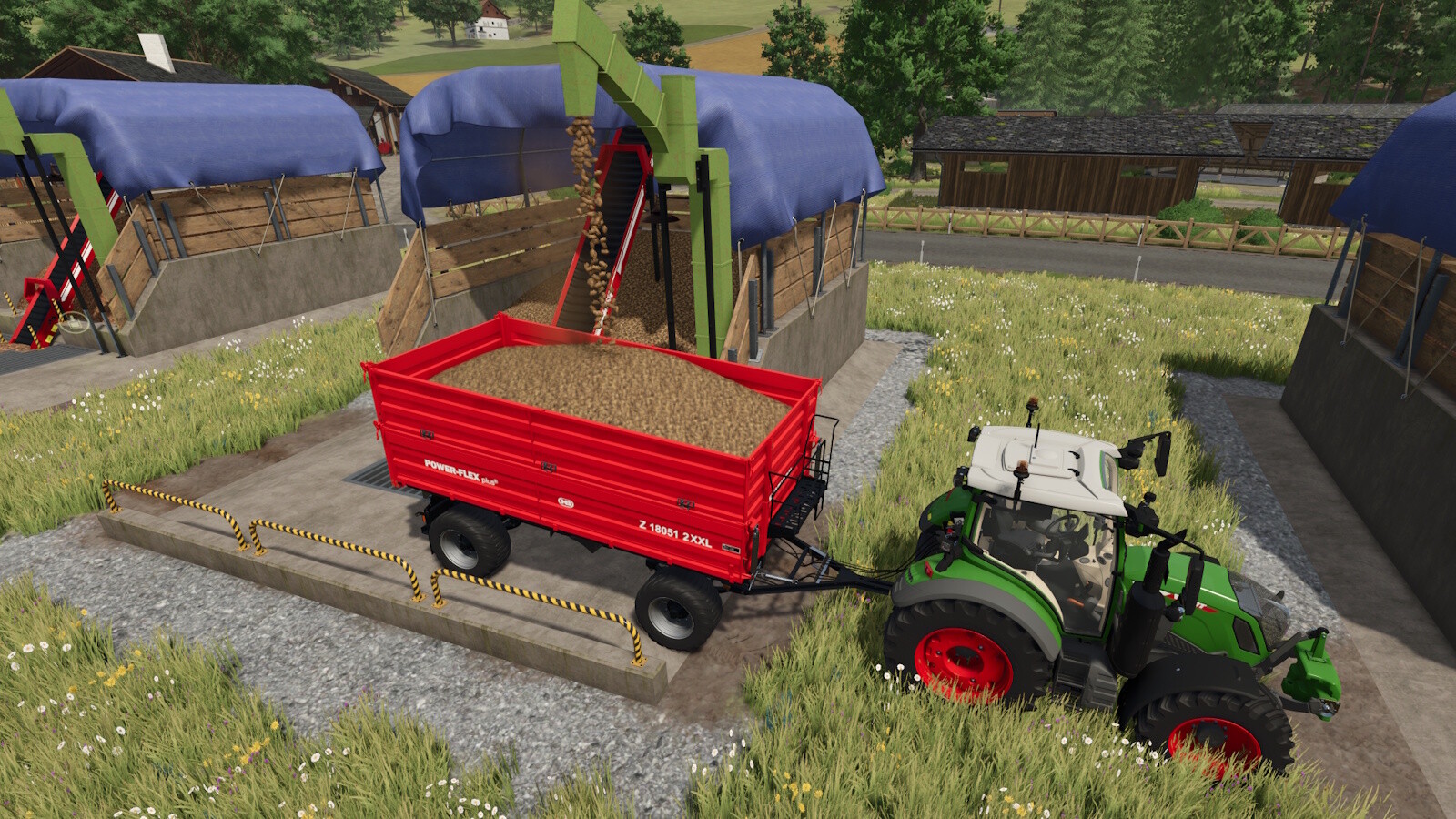 Root Crop / Wood Chip Storage