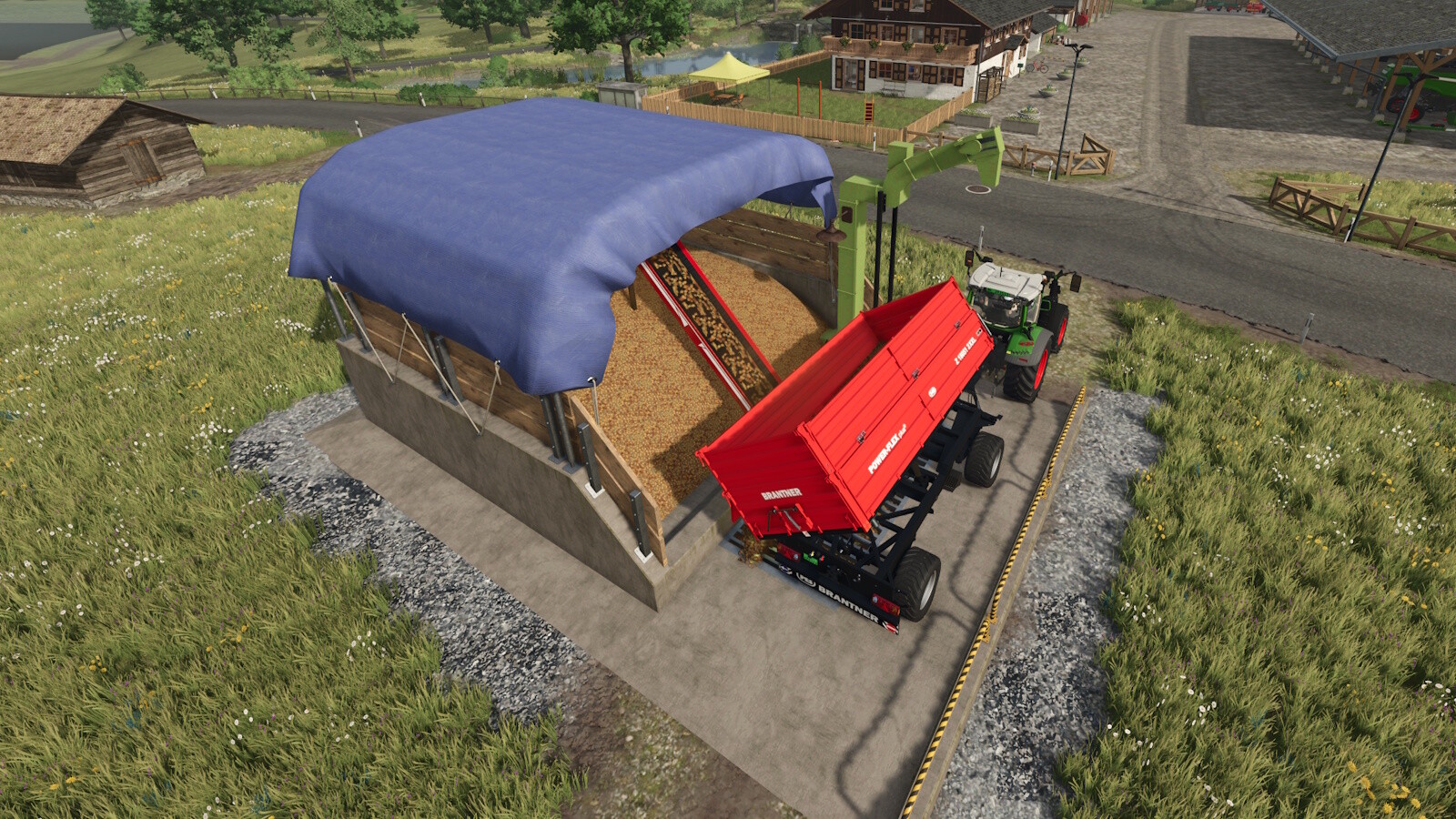 Root Crop / Wood Chip Storage