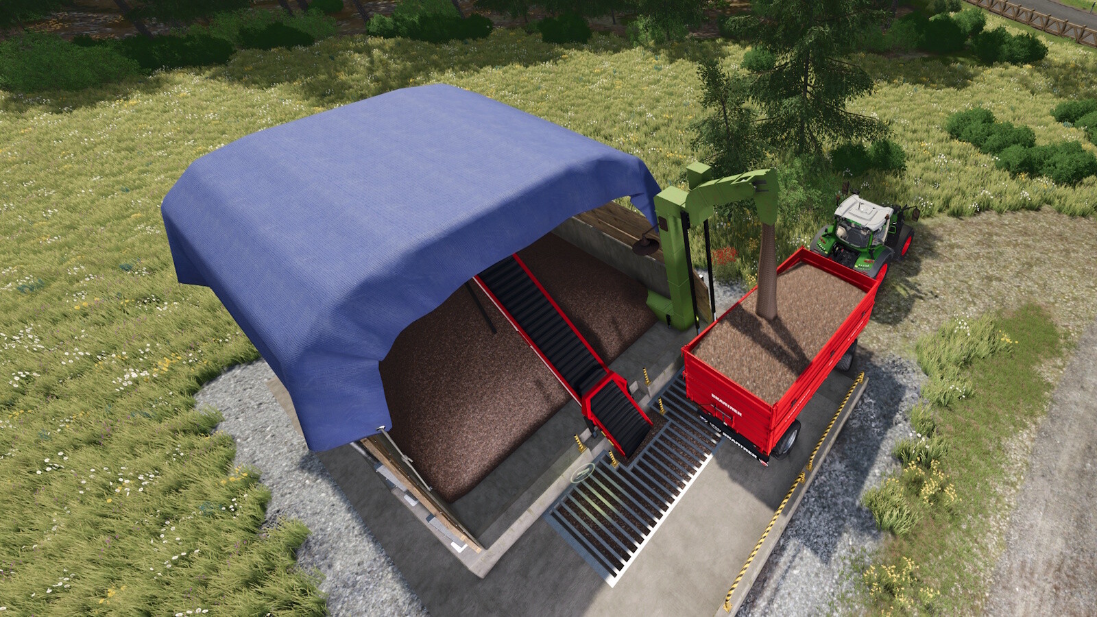 Root Crop / Wood Chip Storage