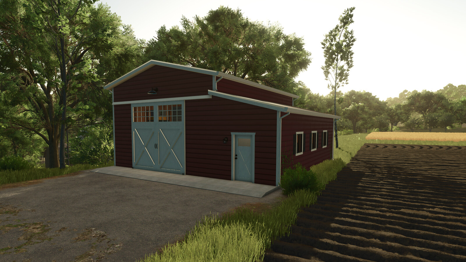 Classic Barn With Storage