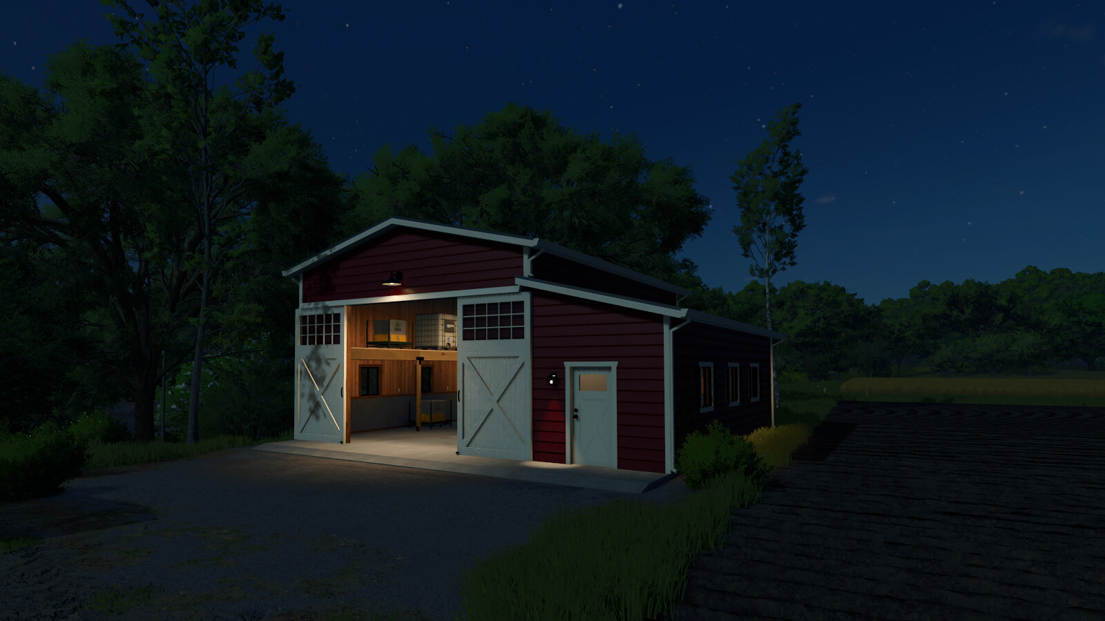 Classic Barn With Storage