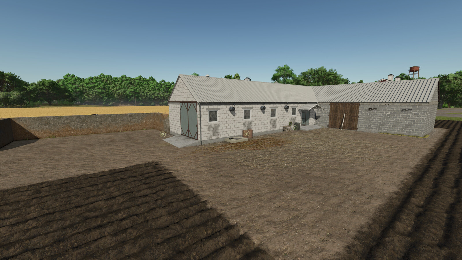 Polish Cow Barn With Storage