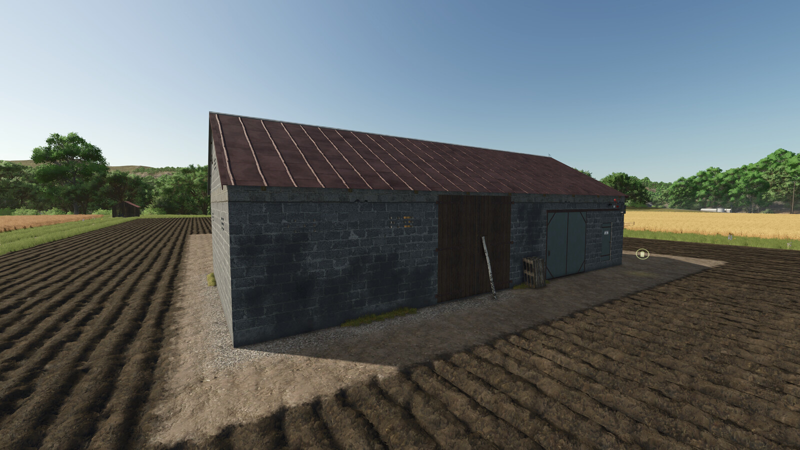 Polish Cow Barn With Storage