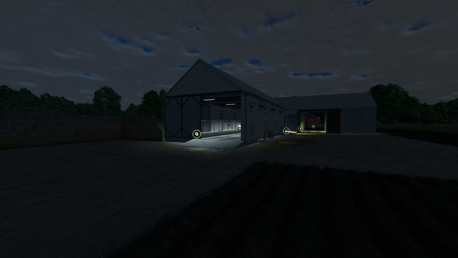 Polish Cow Barn With Storage