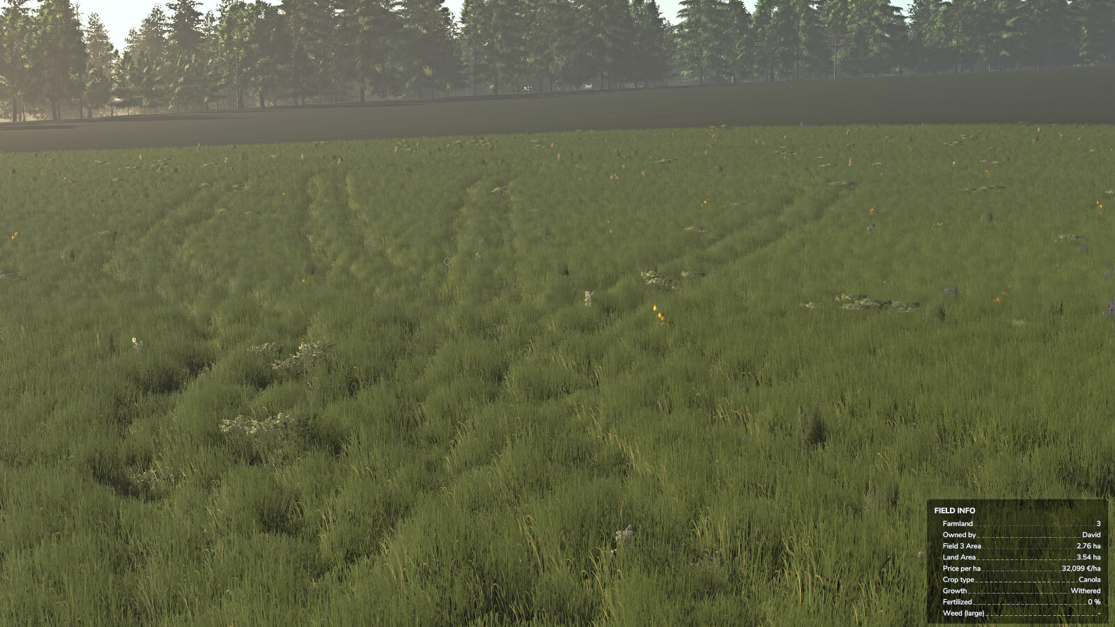 Crop Destruction Outside Fields
