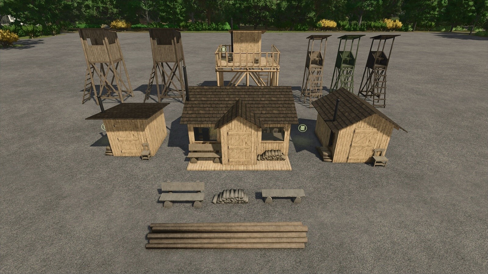 Forest Huts