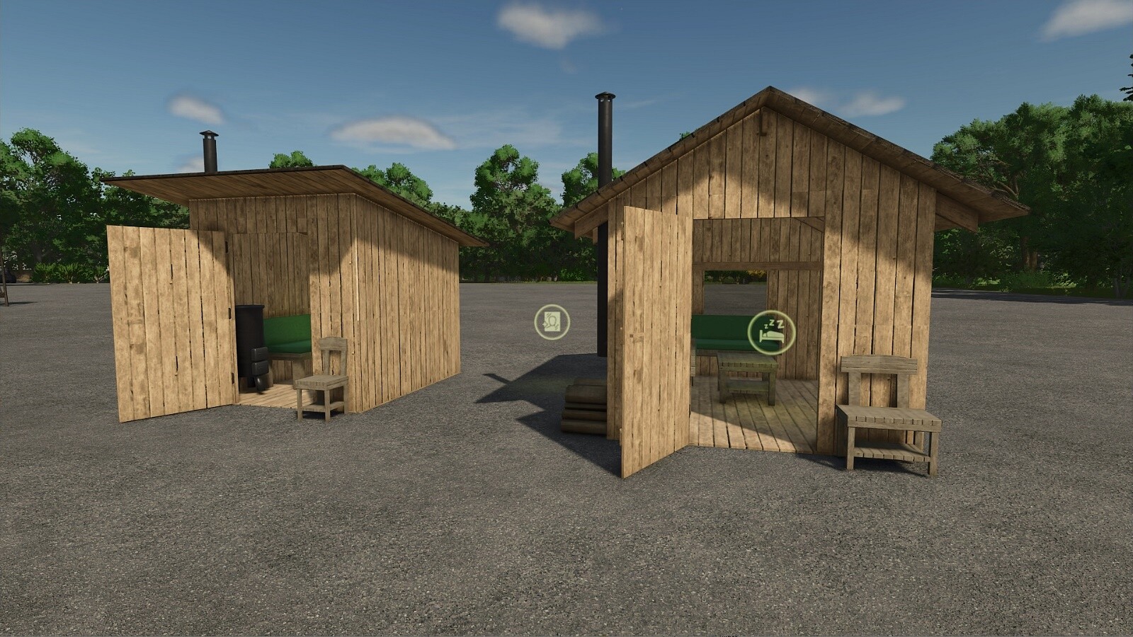 Forest Huts