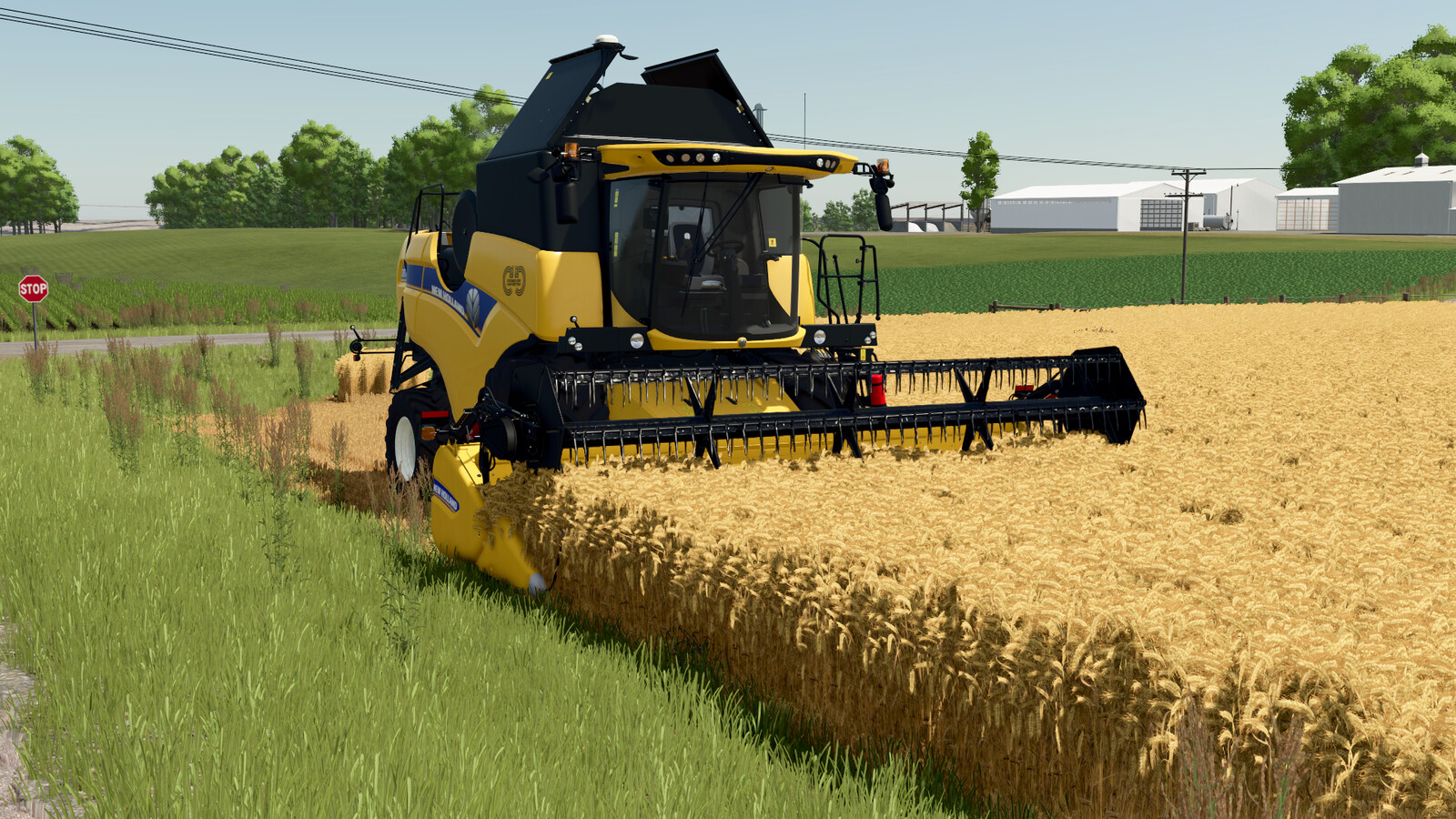 New Holland 740CF Flex Headers