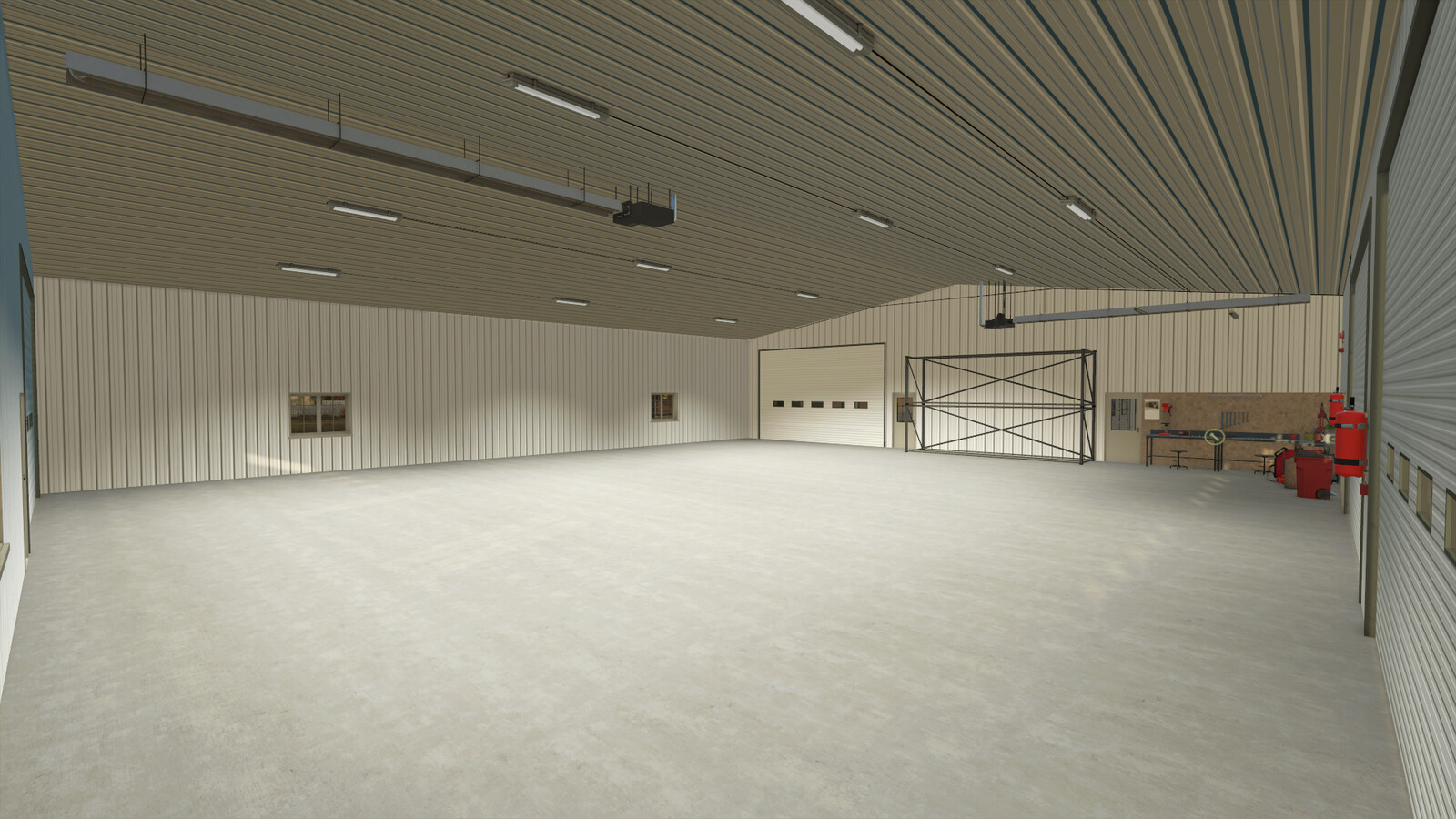 American Shop With Office