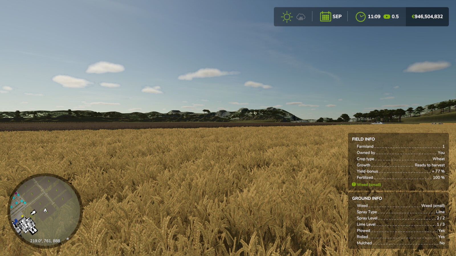 Field Detail Hud Infos