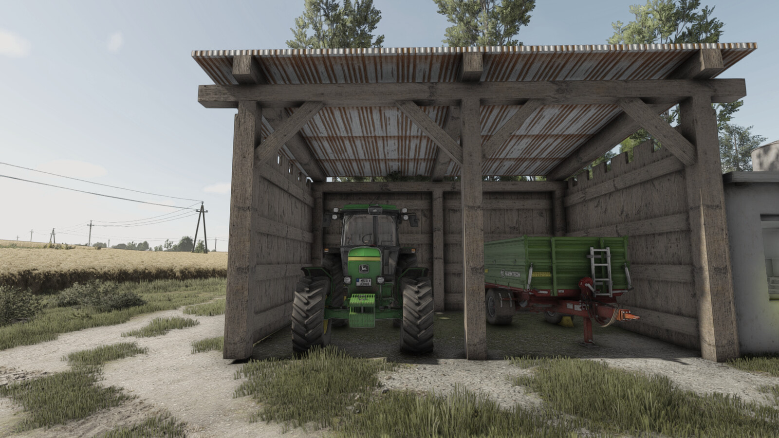 New Wooden Shed